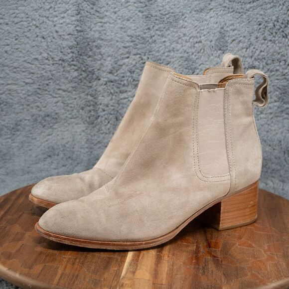 Rag & Bone Walker Women Comfortable Boots Tan Suede Size 7.5 Eu 38.5 - Picture 3 of 7